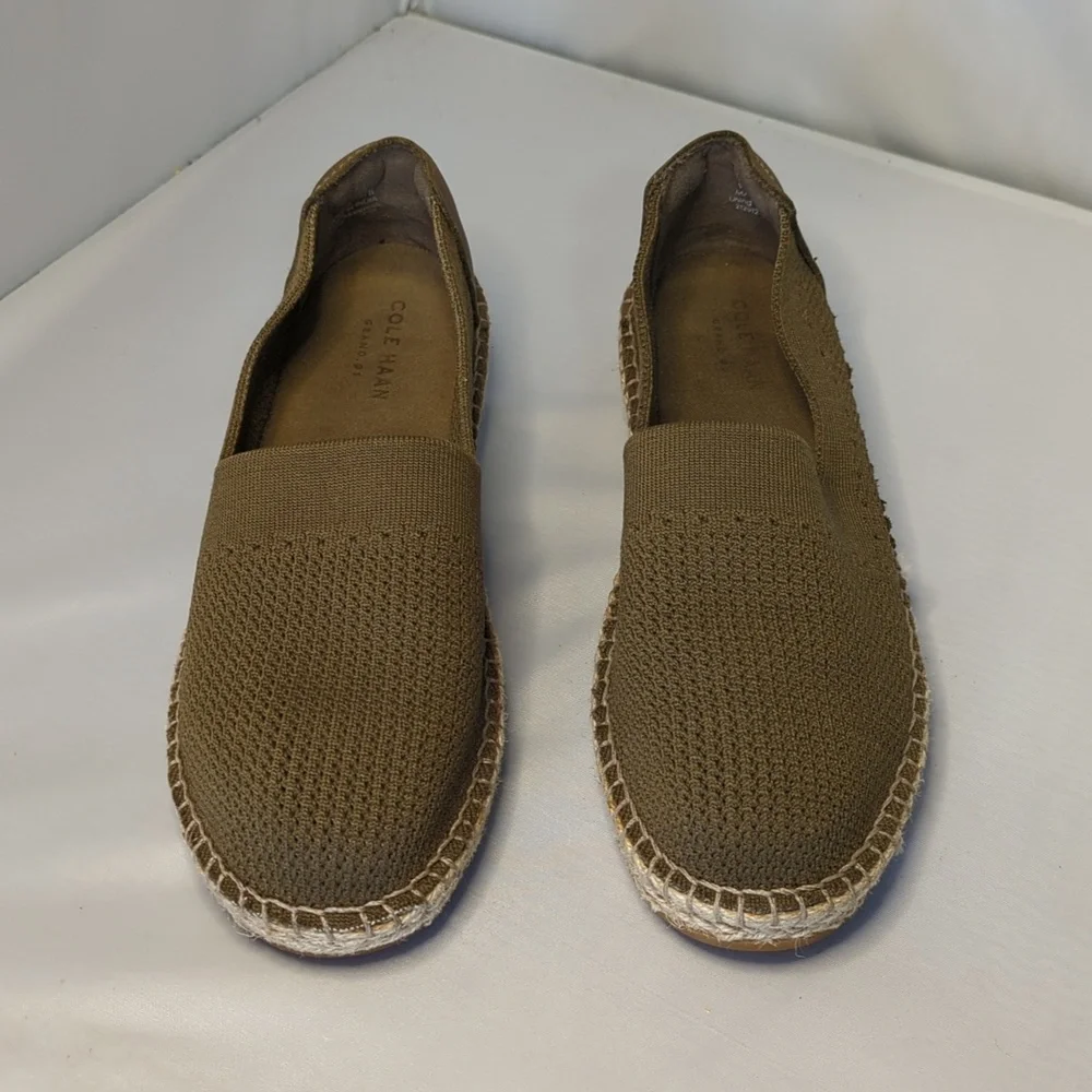Cole Haan Cloudfeel Stitch Lite Espadrille Slip On Shoes Size 7.5
